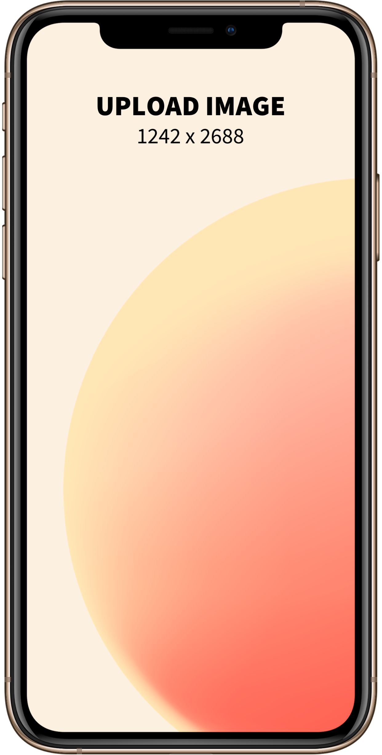iPhone XS Max Mockup 7 template. Quickly edit text, colors, images, and more for free.