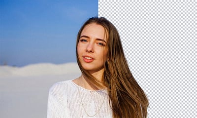 Removing the background from images is easy with Hotpot. Use our AI to remove backgrounds in seconds