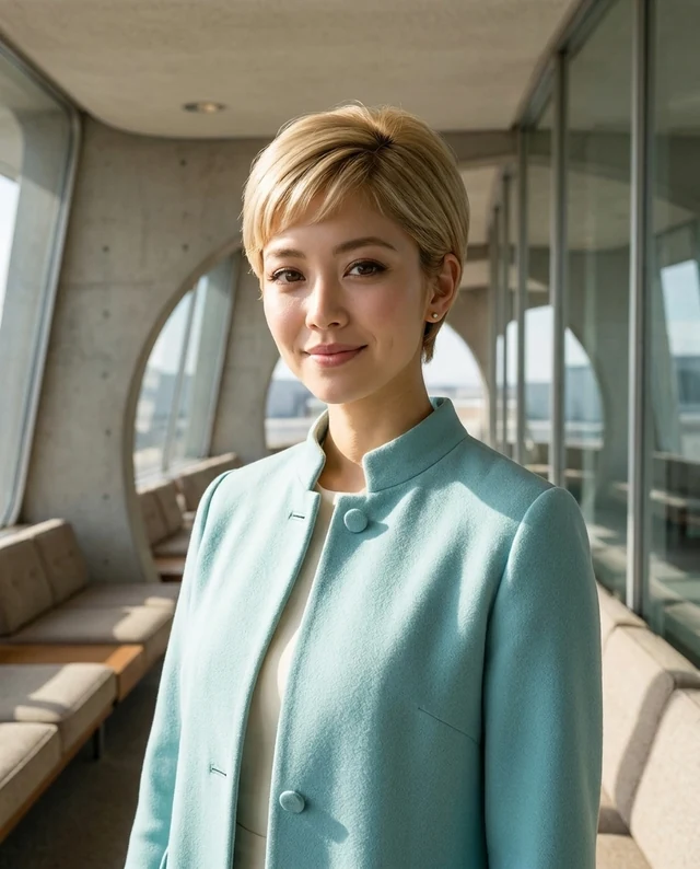 Jet Age Departure, women styling