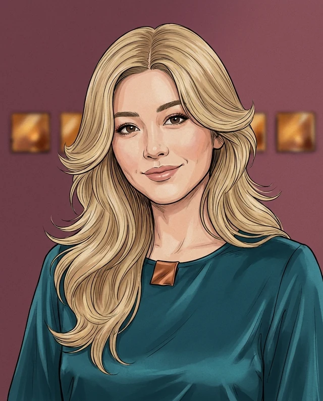 Disco Profile Avatar, women styling on an AI model