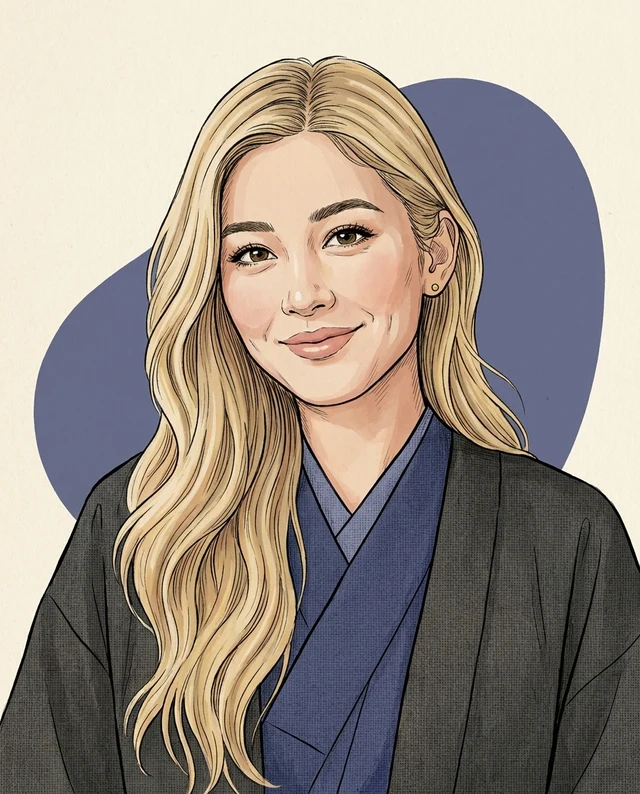 Edo Profile Avatar, women styling on an AI model