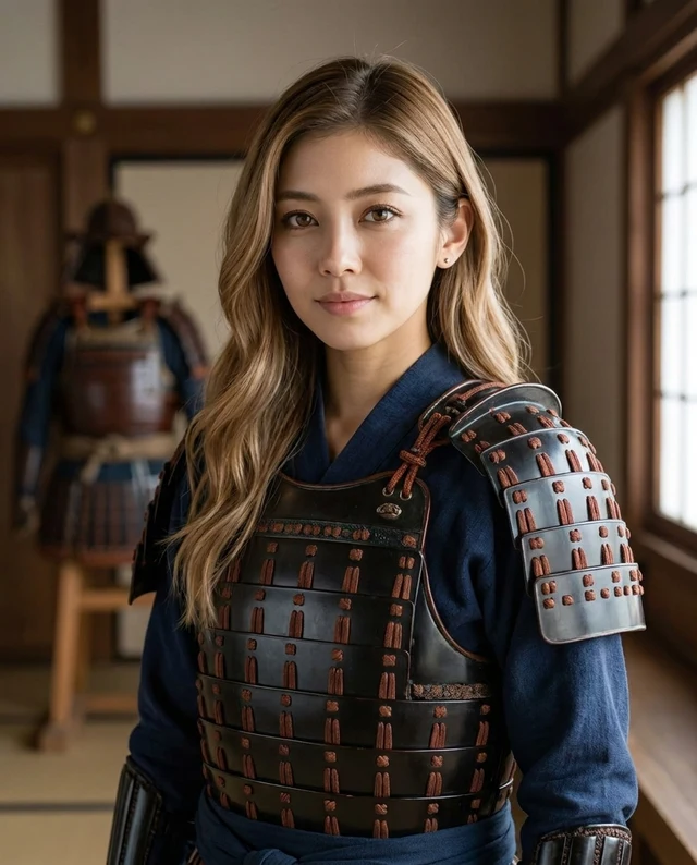 Lacquered Armor, women styling