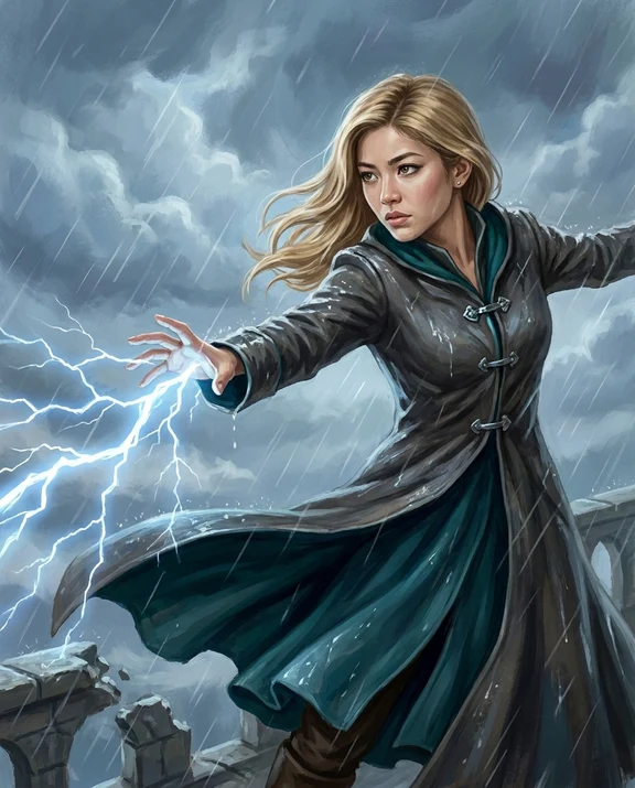 Lightning Strike, women styling