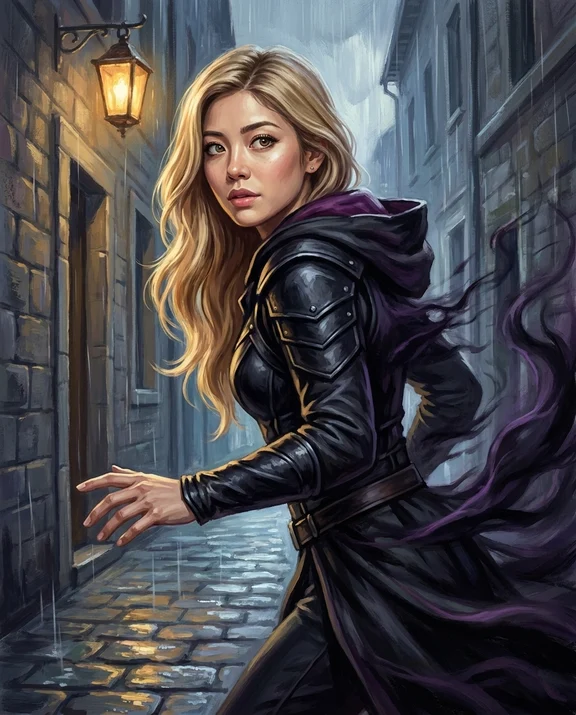 Shadowstep, women styling on an AI model