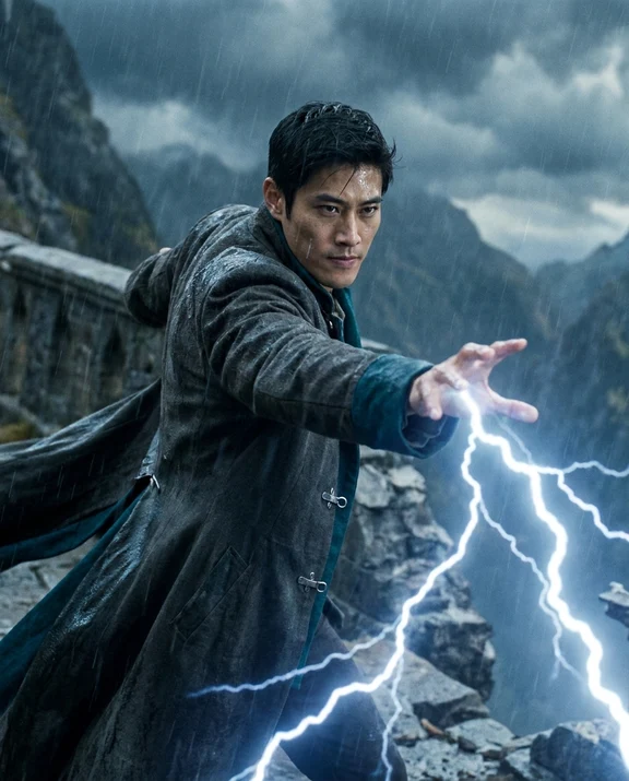 Lightning Strike, men styling