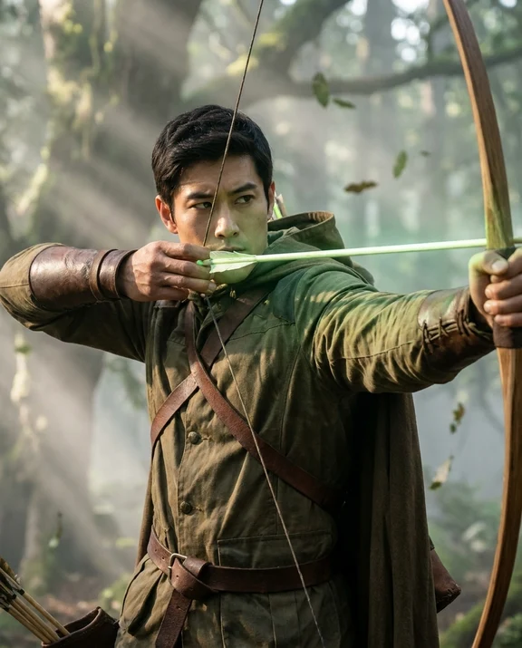 Enchanted Arrow, men styling