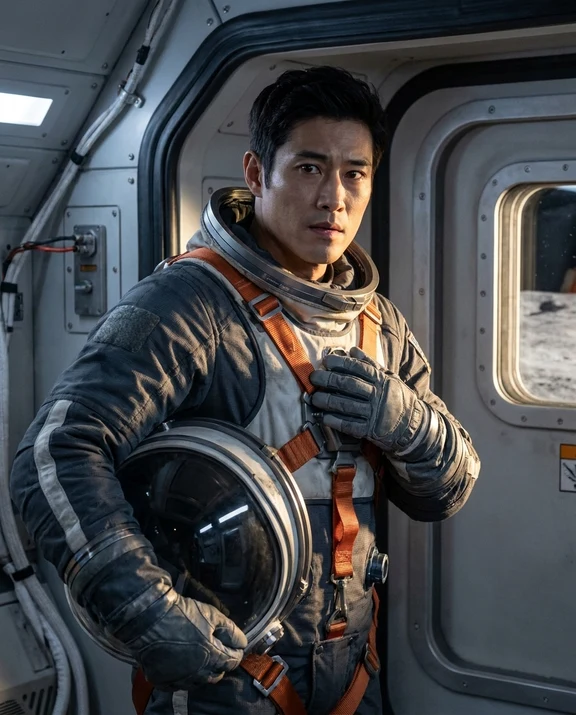 Lunar commander, men styling