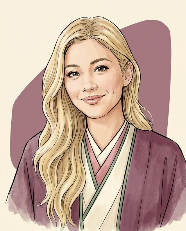 Heian Profile Avatar, women styling on an AI model