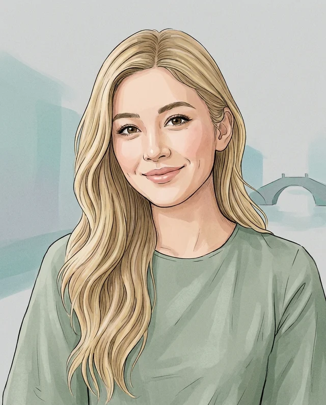 Jiangnan Profile Avatar, women styling on an AI model