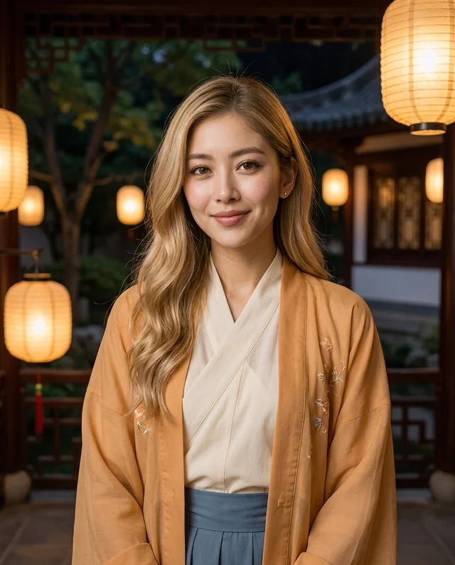 Lantern Pavilion, women styling