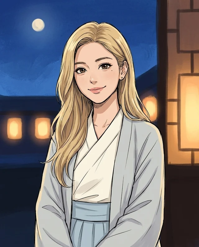 Moon Garden Anime, women styling