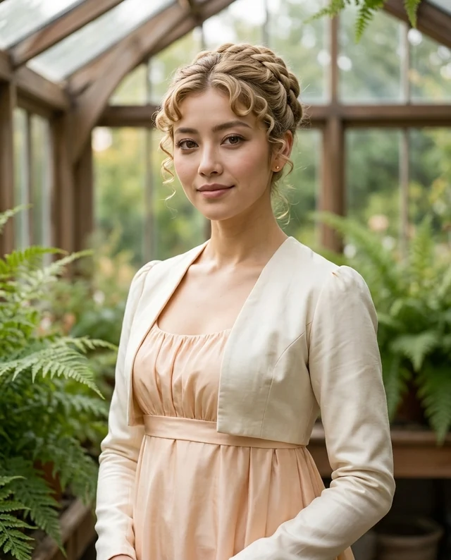 Conservatory Afternoon, women styling
