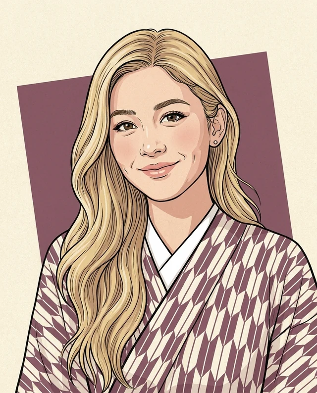 Taisho Profile Avatar, women styling on an AI model