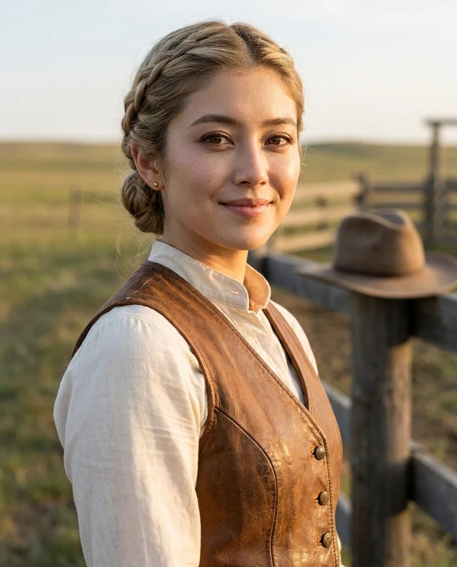 Western Frontier example with women’s styling