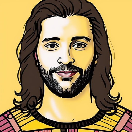 AI selfie of Jesus