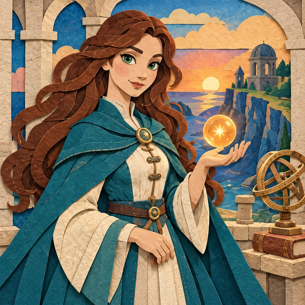 Paper Cutout style example