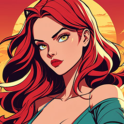 Comic Book 1 style example