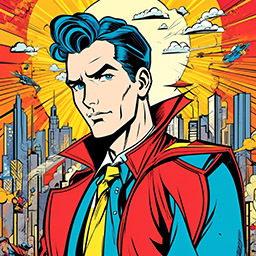 Comic Book 2 style example