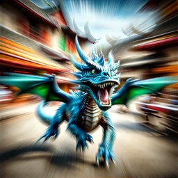 Fast Blur 1 style example