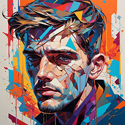 Painting Geometric 1 style example