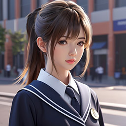 Portrait Anime 3 style example