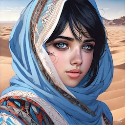 Portrait Anime 8 style example
