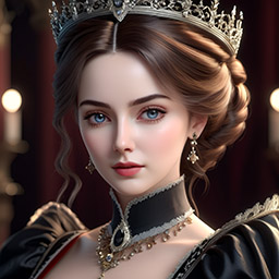 Portrait Gothic style example
