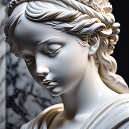 Portrait Marble style example