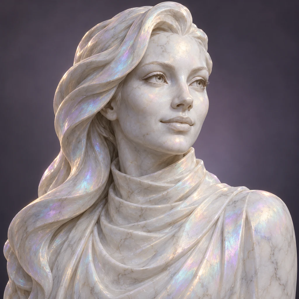 Iridescent Marble 1 style example