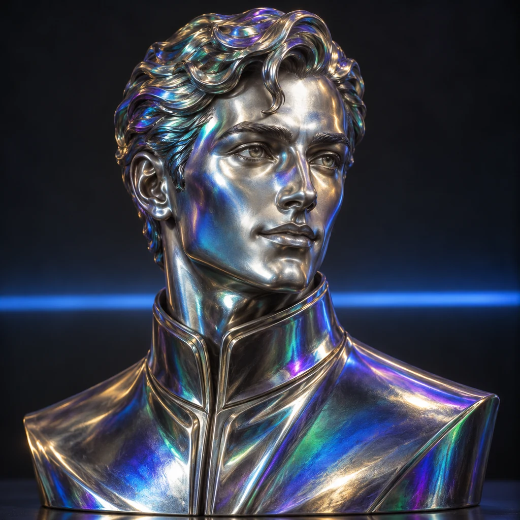 Iridescent Metal 1 style example