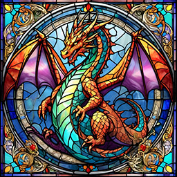 Stained Glass 1 style example