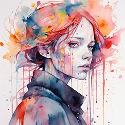Watercolor 3 style example