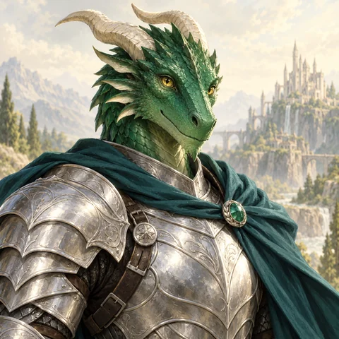 Emerald Dragon Knight